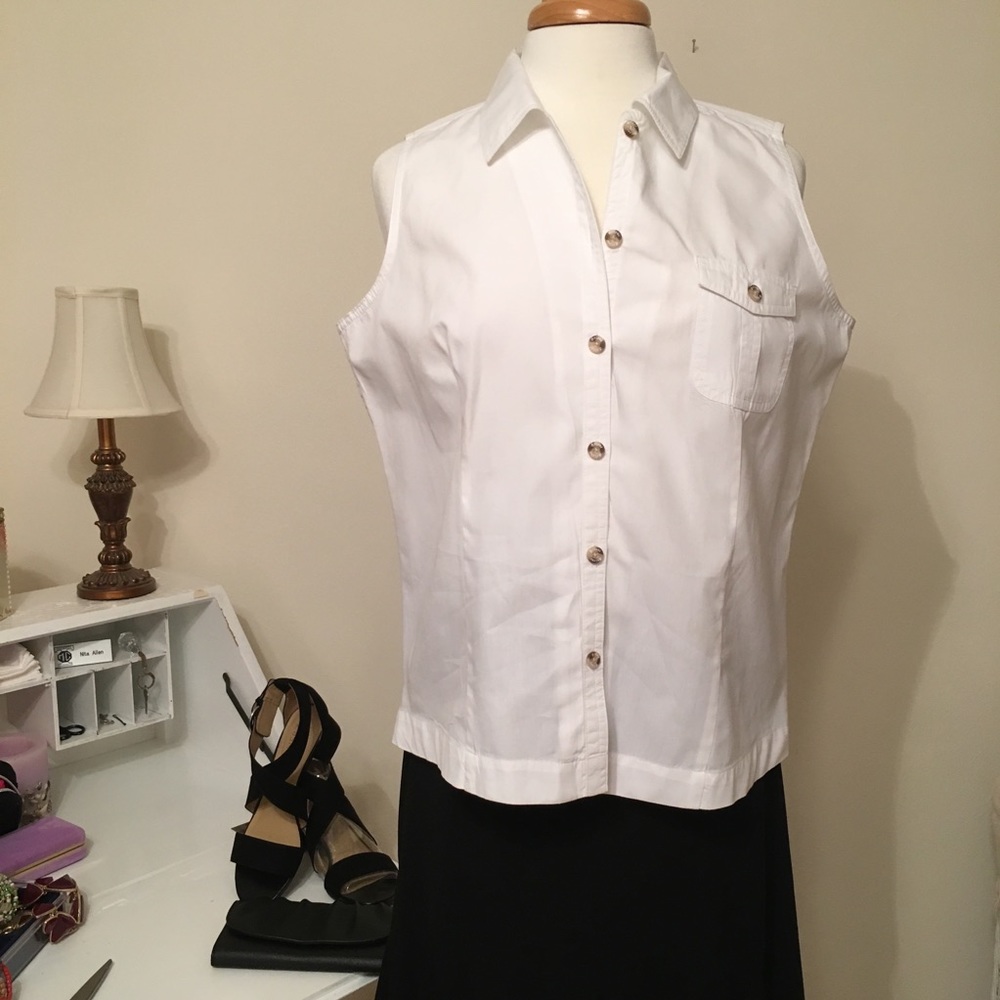 Brisas Top, Size LP, White
